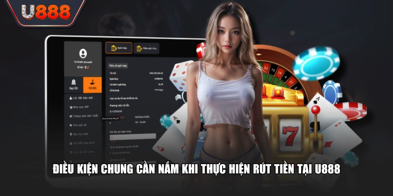 Trình Tự Rút Tiền U888 Không Tốn Phí, Nhận Trọn Vẹn 100% 2 Điều kiện chung cần nắm khi thực hiện rút tiền tại U888